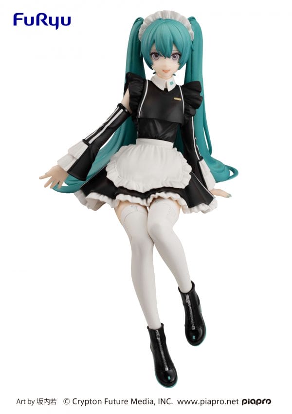 FurYu: Noodle Stopper Figure - Hatsune Miku Sporty Maid ver.