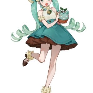 FurYu: SweetSweets Series Figure - Hatsune Miku Chocolate Mint