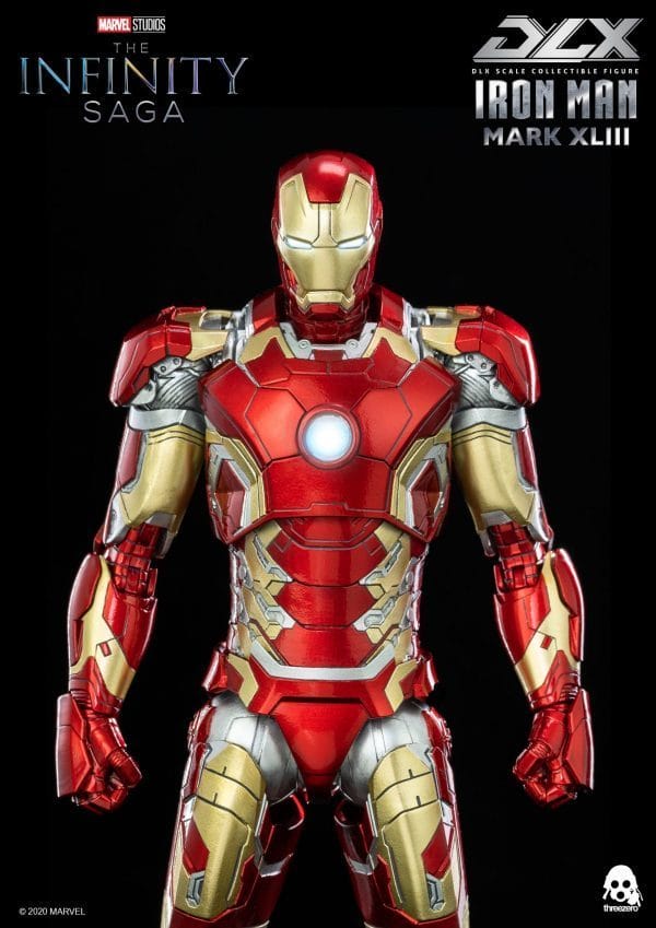 015 scaled Threezero - Avengers: Infinity Saga - DLX Iron Man Mark 43 1/12 scale (2nd Batch)