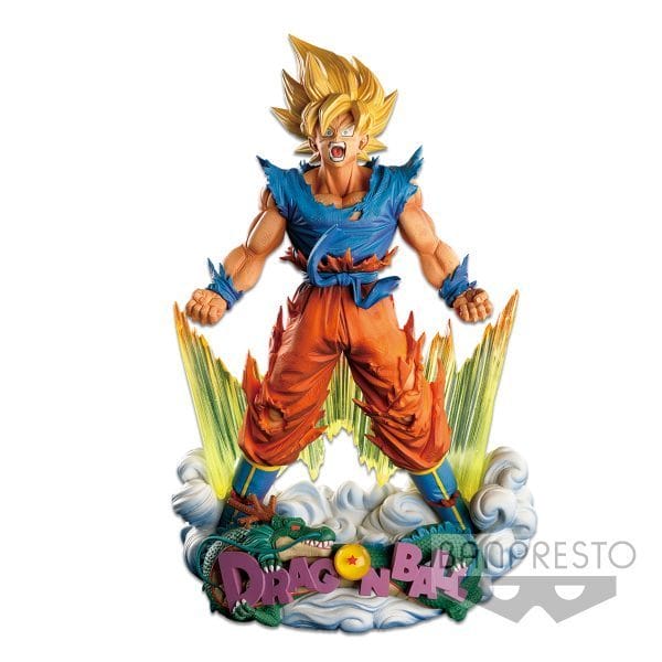 35384 37408 DRAGON BALL Z SUPER MASTER STARS DIORAMA THE SON GOKU-THE BRUSH