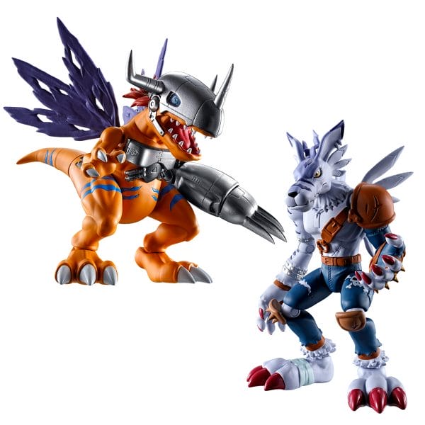 P-Bandai - SHODO DIGIMON METALGREYMON & WARGARURUMON