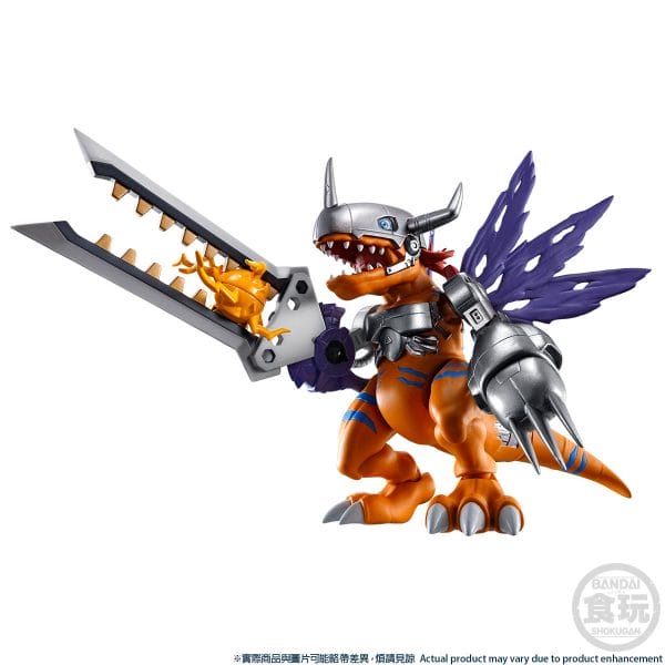 N2574411001001 006 P-Bandai - SHODO DIGIMON METALGREYMON & WARGARURUMON