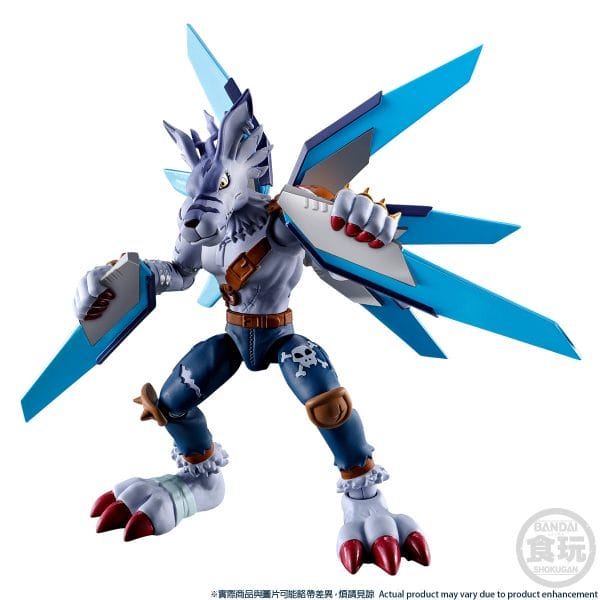 N2574411001001 010 P-Bandai - SHODO DIGIMON METALGREYMON & WARGARURUMON