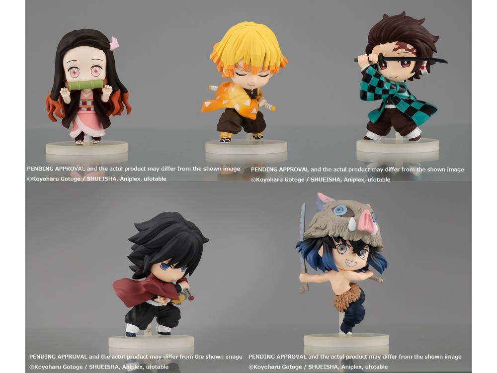 baf901fa 6700 4653 8884 5b8b8b26a367 1 BANDAI - CHIBI MASTERS - DEMON SLAYER | KIMETSU NO YAIBA (Set of 5)