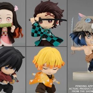 BANDAI - CHIBI MASTERS - DEMON SLAYER | KIMETSU NO YAIBA (Set of 5)