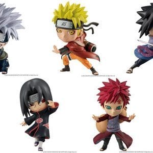 Bandai - Chibi Masters : Naruto Shipuuden (Set of 5)