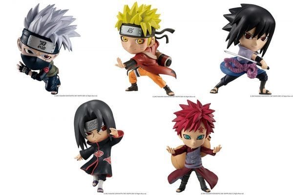 Bandai - Chibi Masters : Naruto Shipuuden (Set of 5)