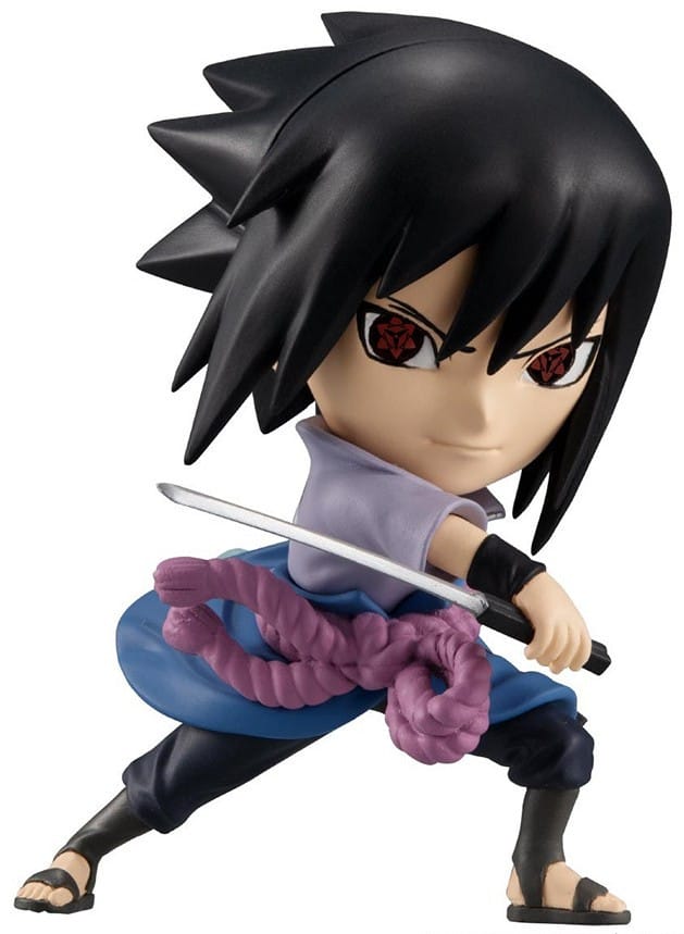 sasuke Bandai - Chibi Masters : Naruto Shipuuden (Set of 5)