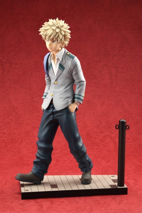 02 24 BellFine - KONEKORE Katsuki Bakugo Uniform Ver. My Hero Academia 1/8 Scale Figure