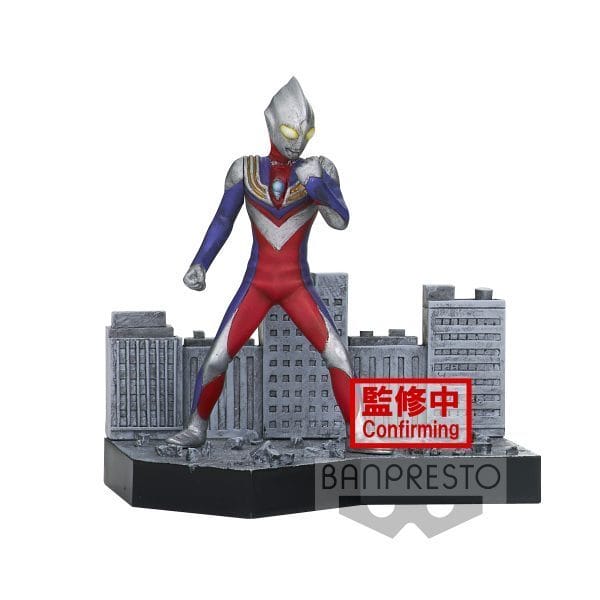 4983164180572 Banpresto - ULTRAMAN TIGA SPECIAL EFFECTS STAGEMENT ULTRAMAN TIGA #44 (SOLD AS SET)