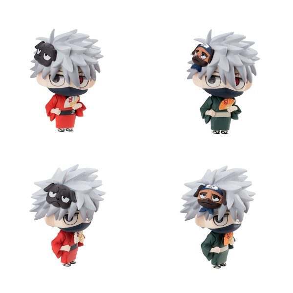 eee½eset10AnoNaiaiag6 Megahouse - Petit Chara Land NARUTO 10th Anniversary Ver. [Set of 10]