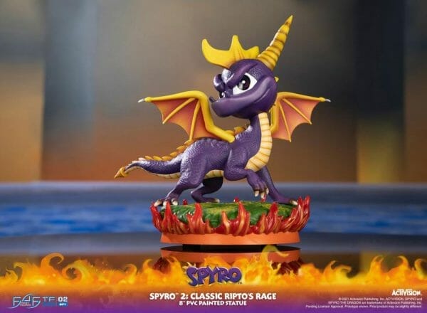 First 4 Figures - Spyro™ 2: Classic Ripto's Rage Standard Edition PVC Statue