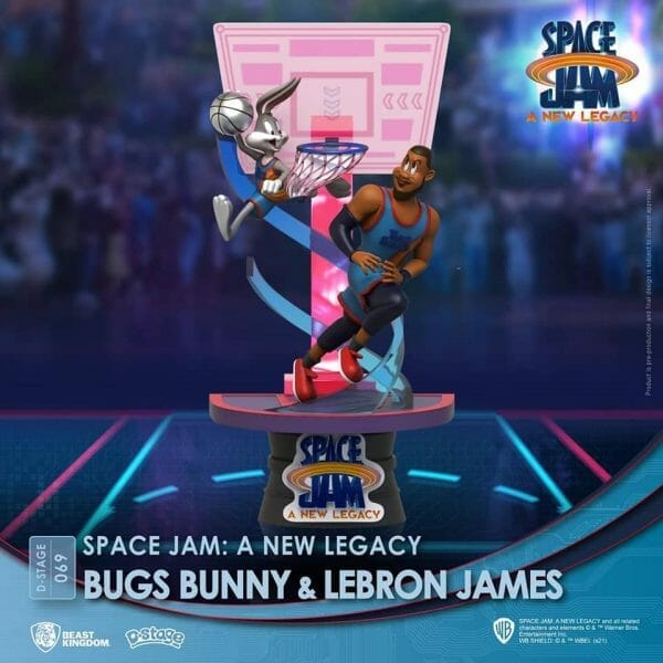 232643304 385660929590654 4966532988959698513 n Beast Kingdom: Diorama Stage-069-Space Jam - A New Legacy-Bugs Bunny & Lebron James