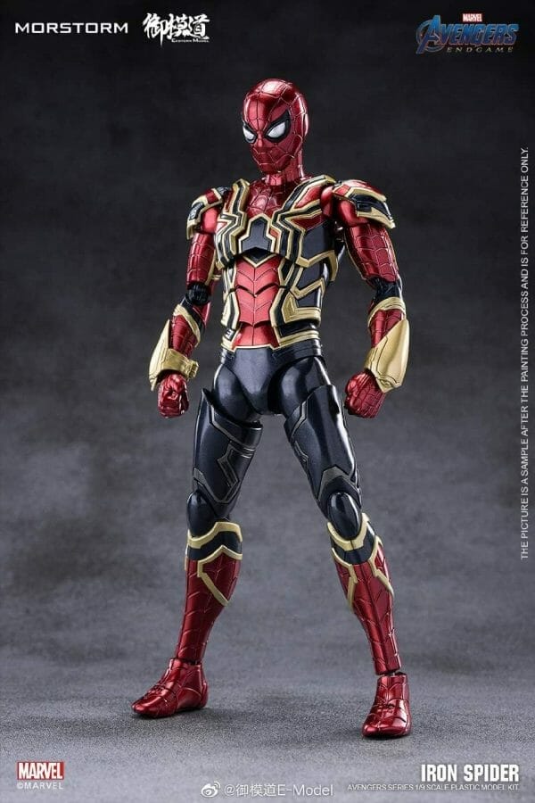 E-model - IRON SPIDER (DELUXE) 1/9 SCALE MODEL KIT