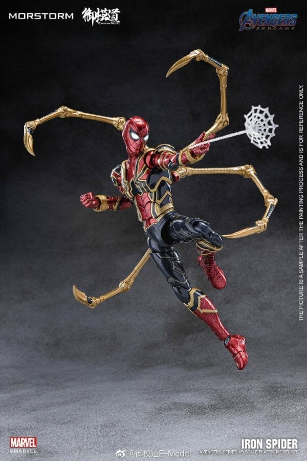 240328470 370457164489133 3597603006230731565 n E-model - IRON SPIDER (DELUXE) 1/9 SCALE MODEL KIT