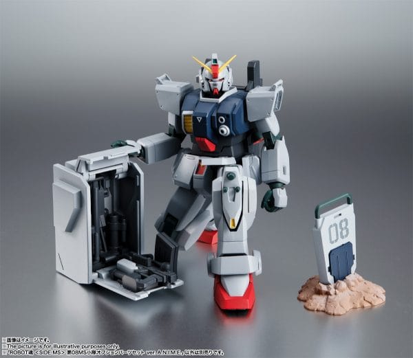 item 0000013693 TmlqJtTf 04 Bandai - ROBOT SPIRITS <SIDE MS> MOBILE SUIT Gundam: The 08th MS Team OPTION PARTS SET ver. A.N.I.M.E.