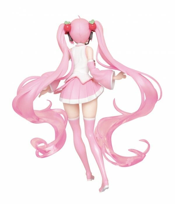 3 miku back TAITO - Sakura Miku Figure ~Newly written illustration ver~