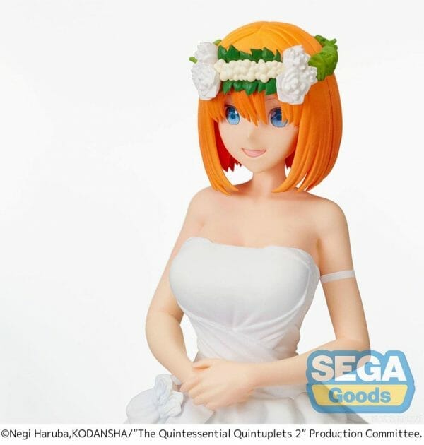 4 1 SEGA - "The Quintessential Quintuplets 2" SPM Figure "Yotsuba Nakano" Bride Ver.