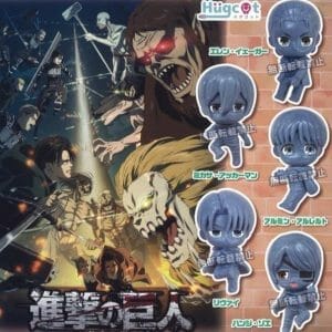 Bandai - HUGCOT ATTACK ON TITAN THE FINAL SEASON [SET OF 5]