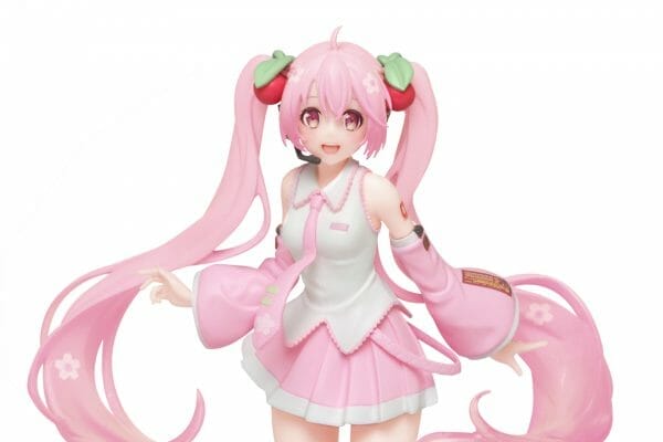 4 miku up TAITO - Sakura Miku Figure ~Newly written illustration ver~