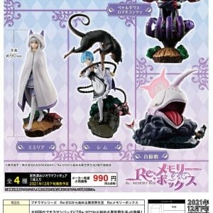 Megahouse - Petitrama Series Re:ZERO -Starting Life in Another World Re: Memory Box [SOLD AS SET]