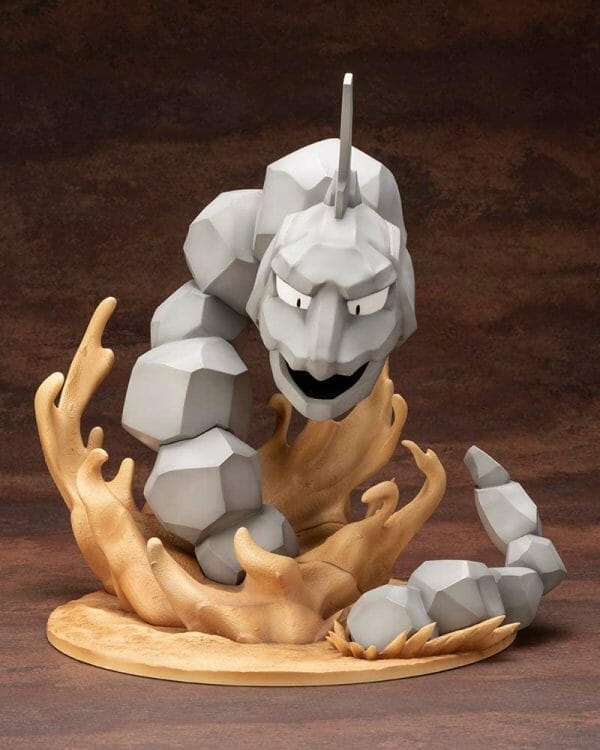 61oSMyCjJ5L. AC SL1000 KOTOBUKIYA - ARTFX J Pocket (Pokemon) Monster Series Iwork ( Onix) VS. Pikachu 1/8 Complete Figure.