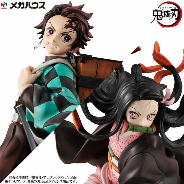 GusiZuaePaiaSeaeF MEGAHOUSE - Precious G.E.M. series Demon Slayer: Kimetsu no Yaiba - Nezuko and Tanjiro Kamado [Exclusive]