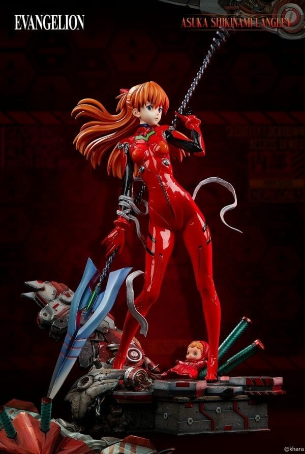 SB29061 3 STAR SPACE - EVANGELION WonderStatue Shikinami Asuka Langley 1/4 Scale Figure