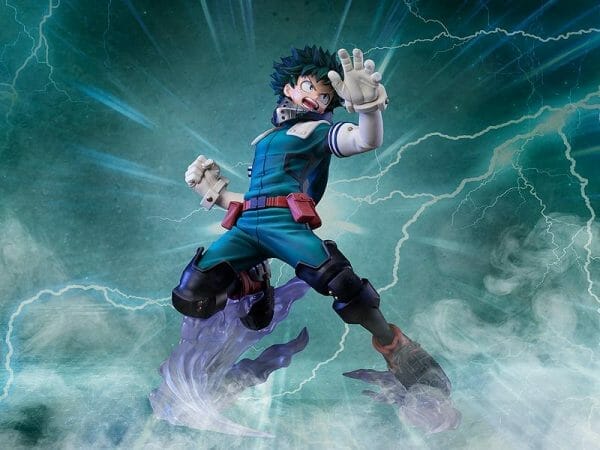 TY92413 10 TAKARA TOMY - Izuku Midoriya My Hero Academia 1/4 Scale Figure