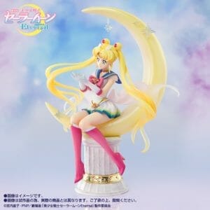 ANIPLEX - Figuarts Zero chouette Super Sailor Moon - Bright Moon & Legendary Silver Crystal