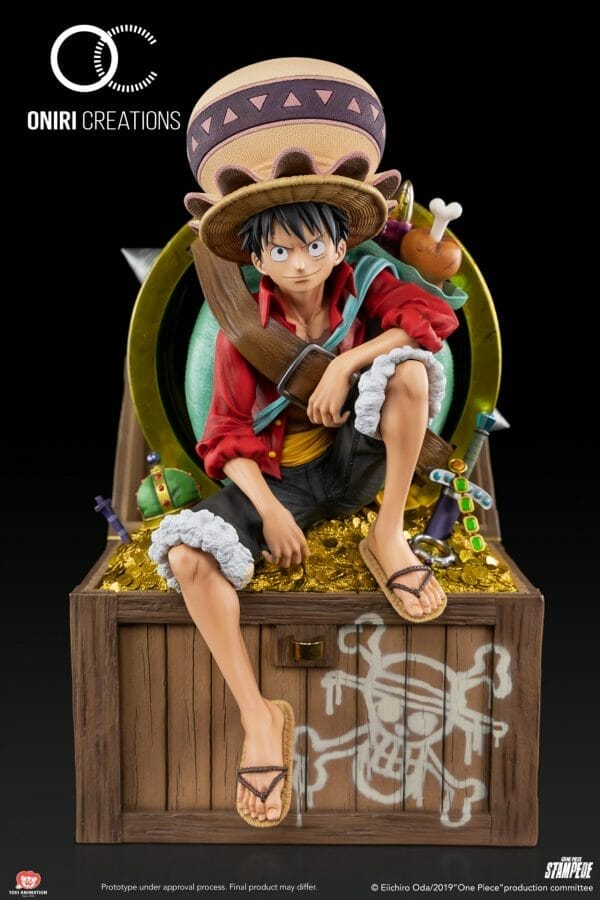 07 2 Oniri Creations - Mugiwara No Luffy QSC 1/4 Scale Statue