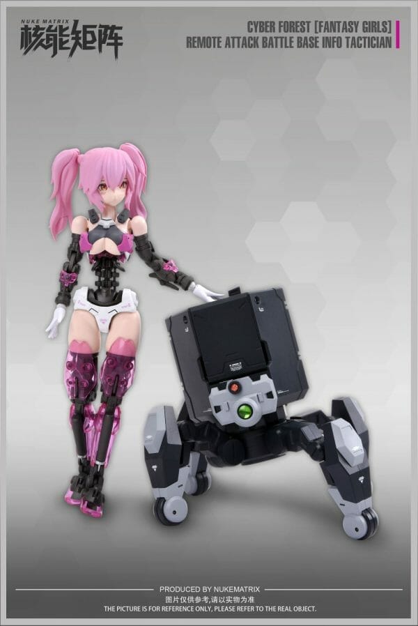 08 NUKE MATRIX - Cyber Forest Fantasy Girls 1/12 Remote Aack Bale Base Info Taccian R.A.B.B.I.T. Mecha EWAC Unit