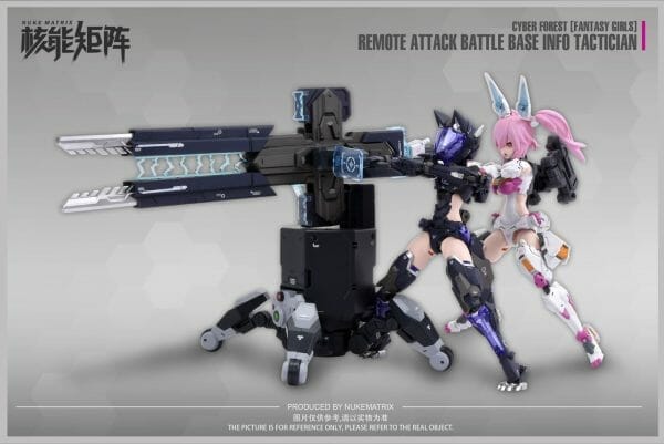 09 NUKE MATRIX - Cyber Forest Fantasy Girls 1/12 Remote Aack Bale Base Info Taccian R.A.B.B.I.T. Mecha EWAC Unit