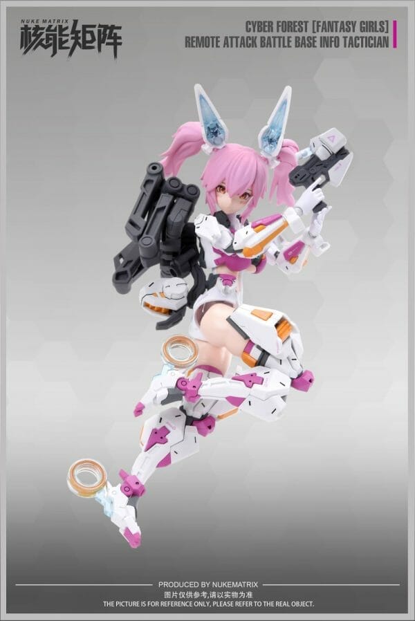 10 2 NUKE MATRIX - Cyber Forest Fantasy Girls 1/12 Remote Aack Bale Base Info Taccian R.A.B.B.I.T. Mecha EWAC Unit