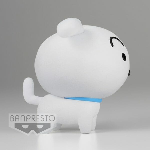 18497 2585690 3 Banpresto - CRAYON SHINCHAN FLUFFY PUFFY SHIRO (VER.A)