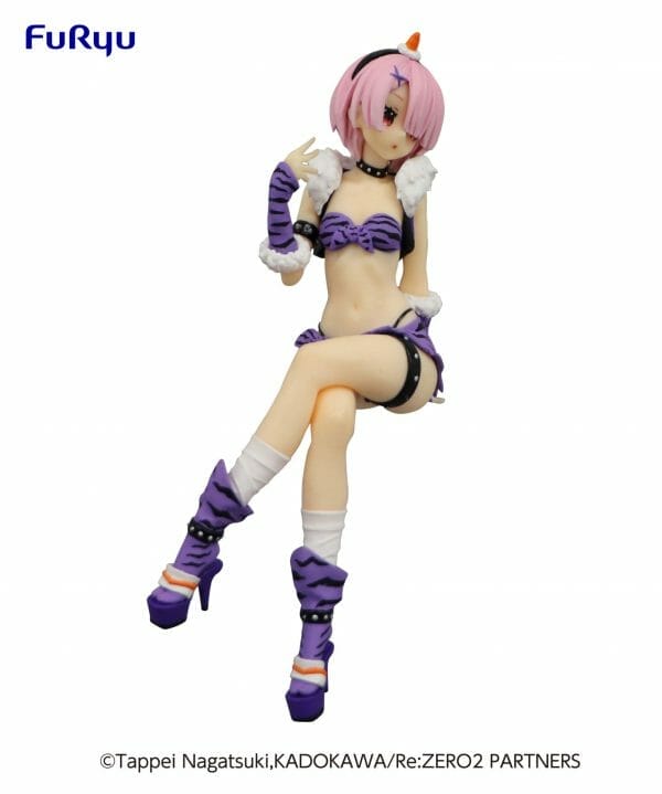 4580736400399 4 Furyu - Re:Zero - Noodle Stopper Figure - Ram Demon costume Another Color ver.