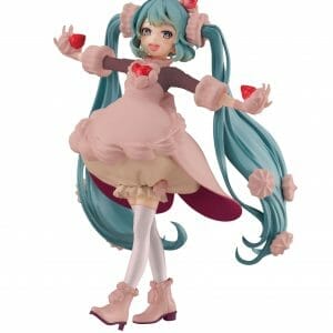 Furyu - SweetSweets Series Figure - Hatsune Miku Strawberry Chocolate Short ver.