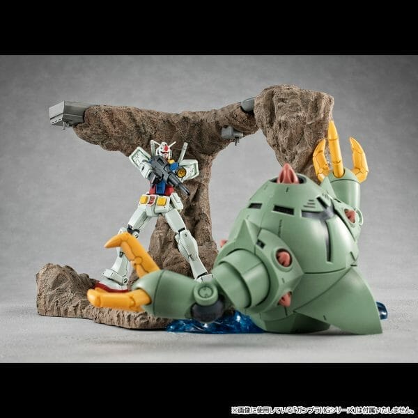 GS01 08 1 Megahouse - Realistic Model Series Mobile Suit Gundam G Structure GS01 Tragedy in Jaburo (For 1／144 HG series)