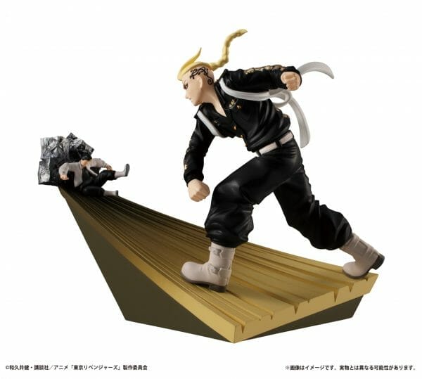 doraken 01 Megahouse - Petitrama series Tokyo Revengers TOMAN HEROIC SCENES [Sold as set]