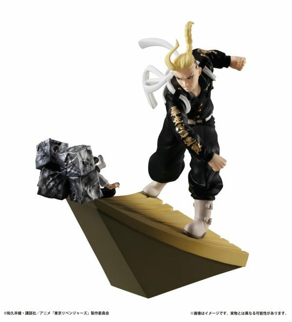 doraken 02 Megahouse - Petitrama series Tokyo Revengers TOMAN HEROIC SCENES [Sold as set]