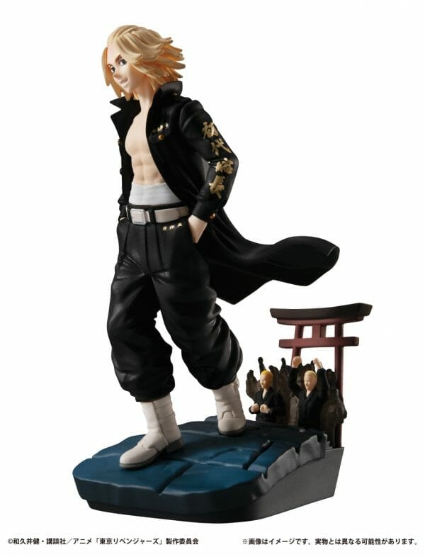 mikey 02 Megahouse - Petitrama series Tokyo Revengers TOMAN HEROIC SCENES [Sold as set]