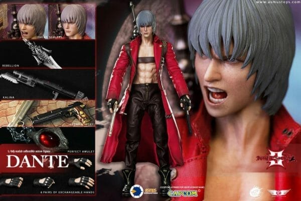 Asmus Toys - Devil Hunter/Devil May Cry DMC3 Dante 1/6 Scale