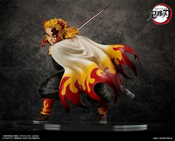 FREEing - Demon Slayer: Kimetsu no Yaiba - Kyojuro Rengoku Complete Edion Demon Slayer Kimetsu no Yaiba 1/4 Scale Figure