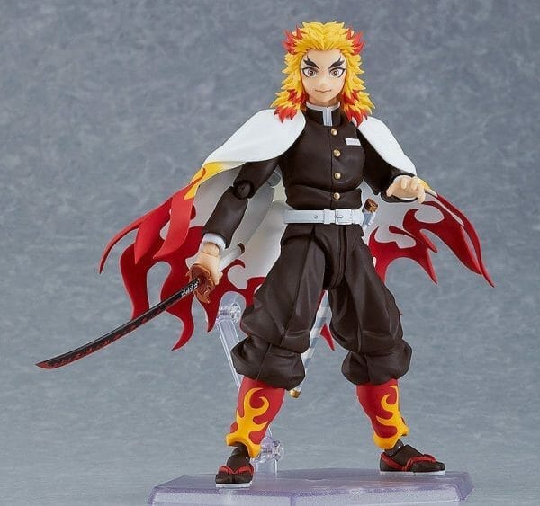 max06803 1 1 Max Factory - Figma Kyojuro Rengoku Demon Slayer Kimetsu no Yaiba (Limited Quantity)