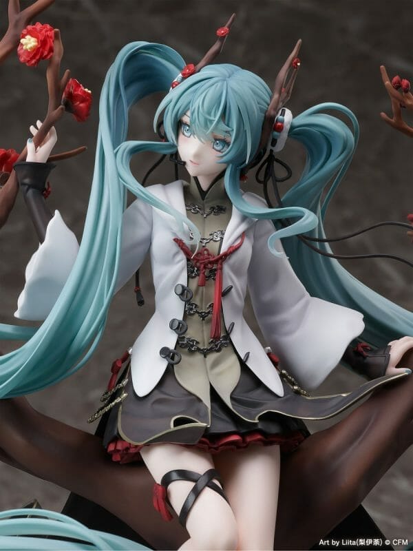 4589584957444 5 F:NEX × POPPRO - Hatsune Miku 2022 Chinese New Year Ver. 1/7 Scale Figure