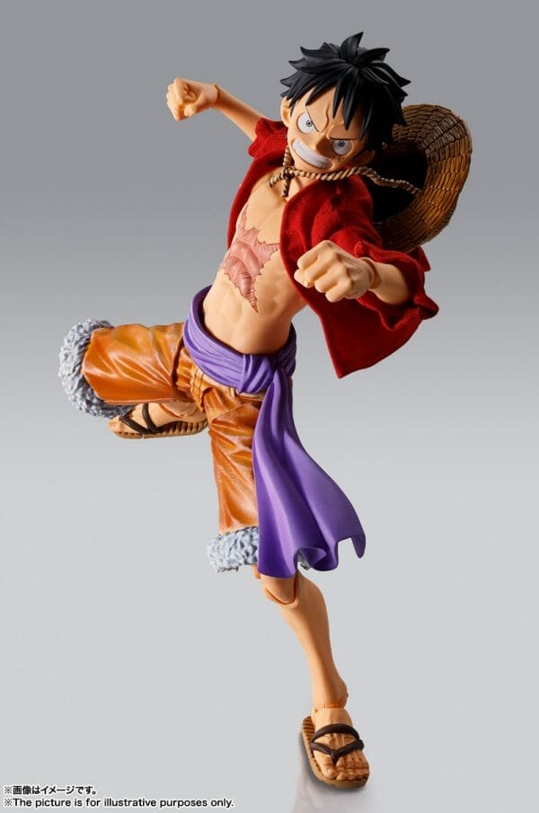 item 0000013885 22mSOSGZ 09 Bandai - IMAGINATION WORKS MONKEY.D.LUFFY