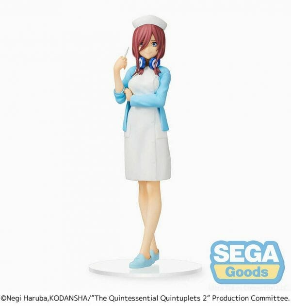 SEGA - Miku Nakano Nurse Ver. The Quintessential Quintuplets 2 SPM Prize Figure