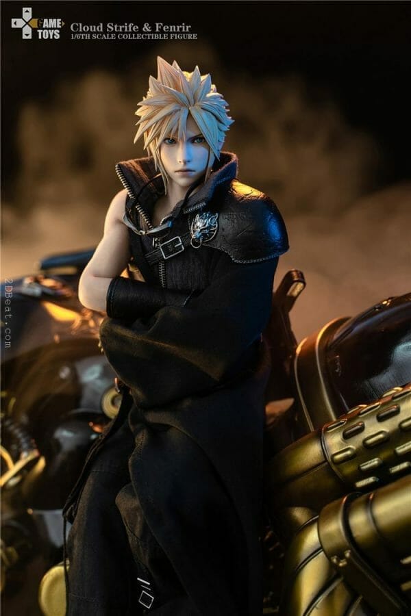 gametoys gt 006c cloud strife fenrir deluxe edition final fantasy vii advent children 2 GAME TOYS - GT-006C Cloud Strife + Fenrir 1/6 Scale (Deluxe Version)