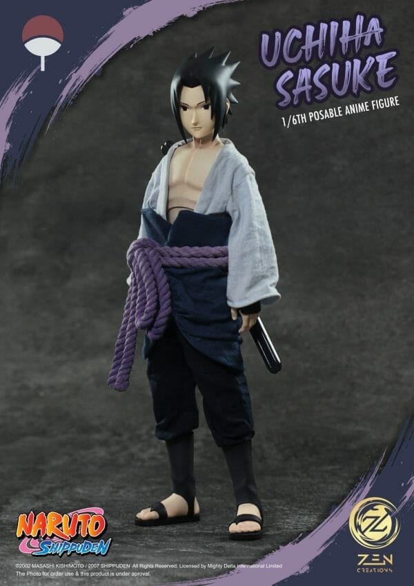 Zen Creations - Posable Anime Figure: Sasuke Uchiha 1/6 Scale