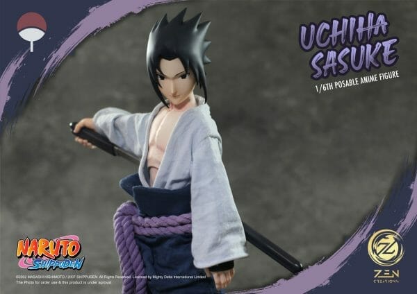 07 Zen Creations - Posable Anime Figure Limited Edition: Sasuke Uchiha 1/6 Scale